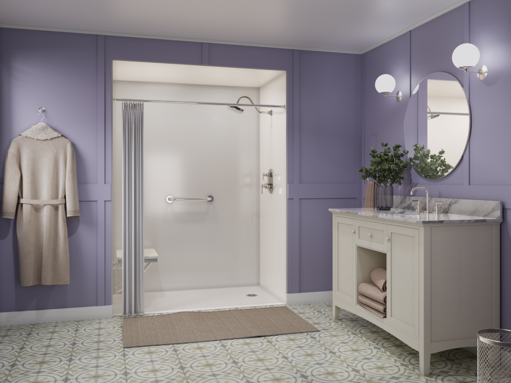 Modern bathroom conversion